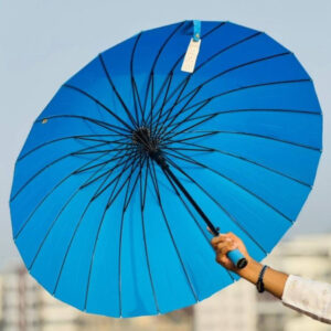 ২৪ শিকের প্রিমিয়াম ছাতা ( Moon Blue )