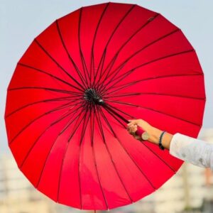 ২৪ শিকের প্রিমিয়াম ছাতা ( Meroon Color )